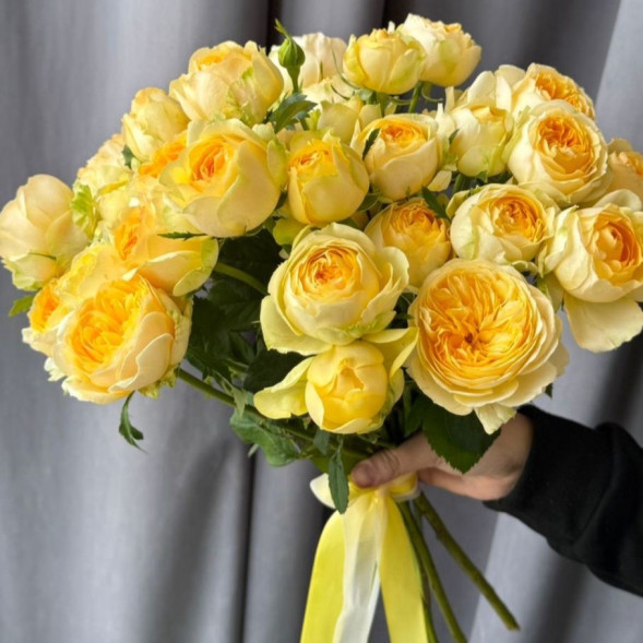 Букет 7 желтых роз в Черноморском