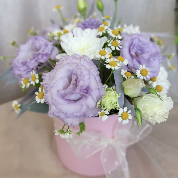 Композиция в коробке «Милота» в Черноморском