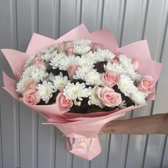 Букет «Нежная хриза» в Черноморском