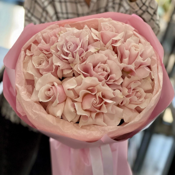 Букет 15 французких роз  в Черноморском