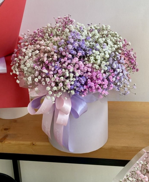 Коробочка с гипсофилой в Черноморском