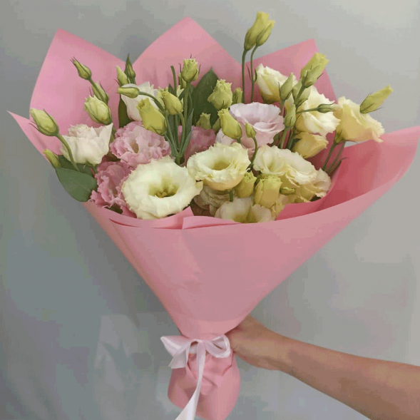 Букет 7 нежных эустом в Черноморском