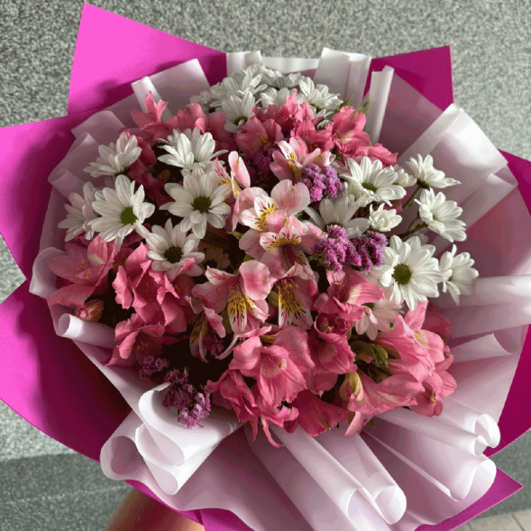 Букет &quot;Небесный фламинго&quot; в Черноморском