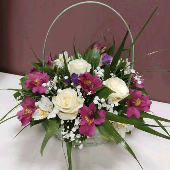 Композиция в корзине &quot;Невероятная&quot; в Черноморском